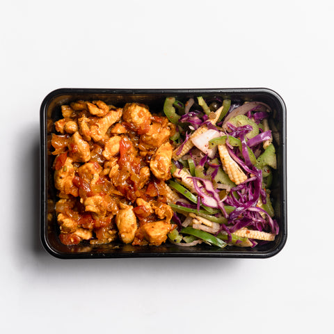 Chicken Fajita with Salsa Grilled Vegetables
