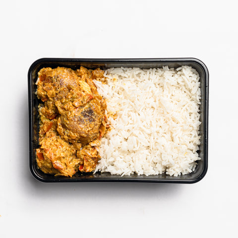 Vegetable Kofta Curry with Basmati Rice