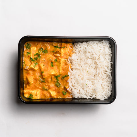 Paneer Thai Curry with Basmati Rice