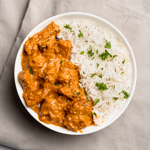 Butter Chicken with Herb Rice