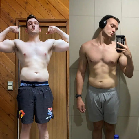 Nathan, lost 8 kgs